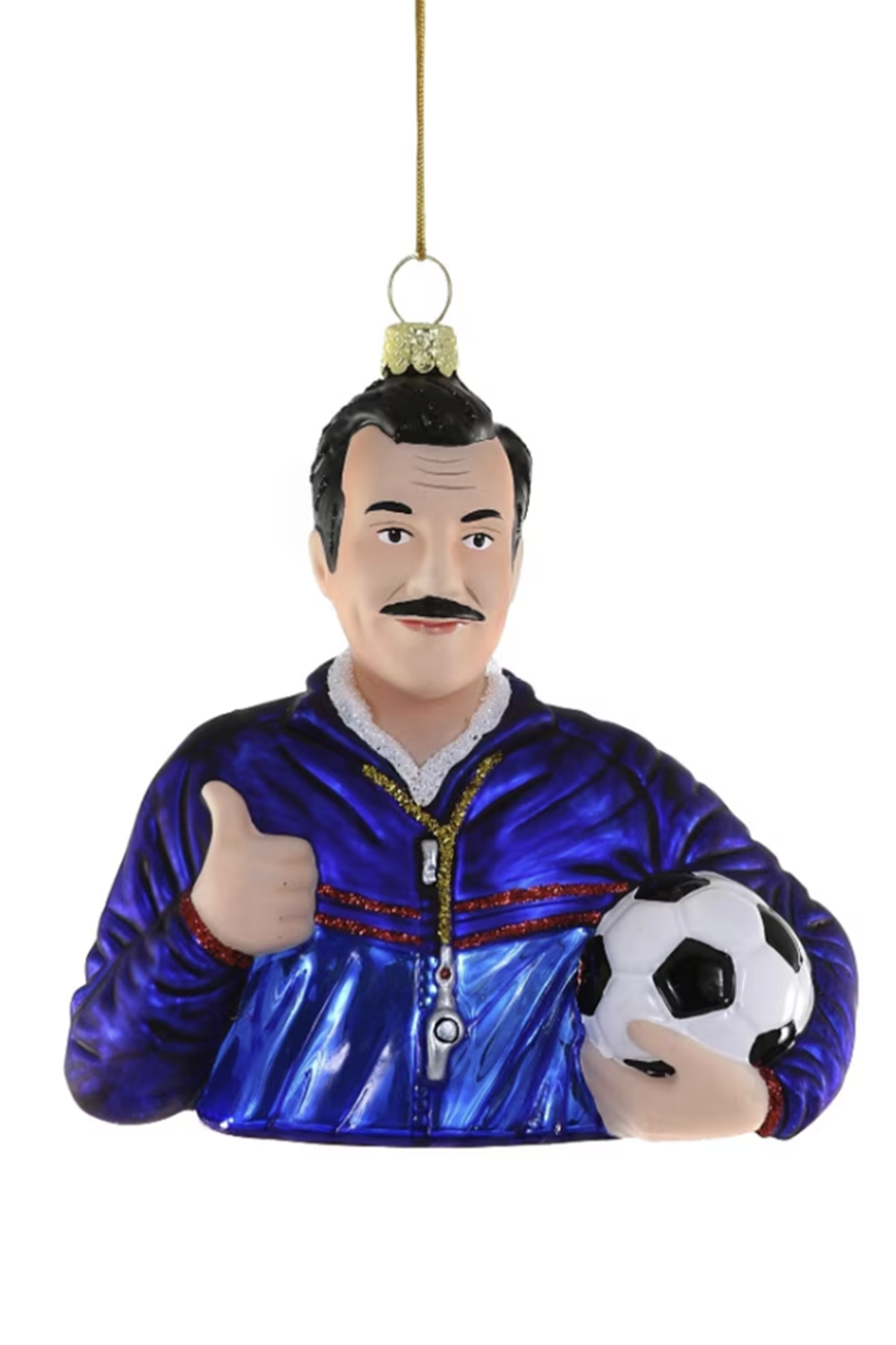 Glass Ornament - Ted Lasso