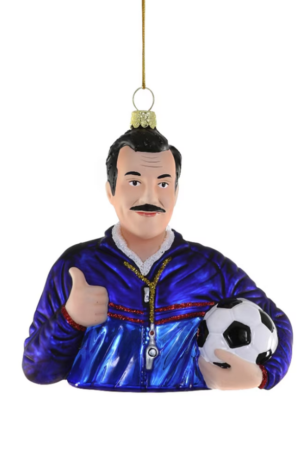 Glass Ornament - Ted Lasso