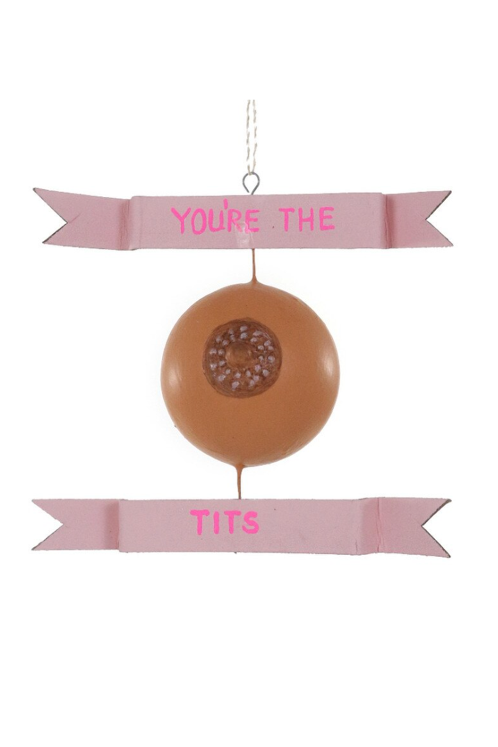 Funky Ornament - You're the Tits Blush