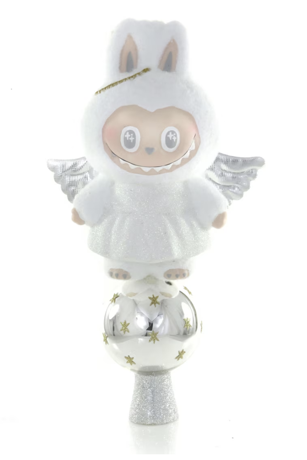 Fuzzy Monster Angel Tree Topper