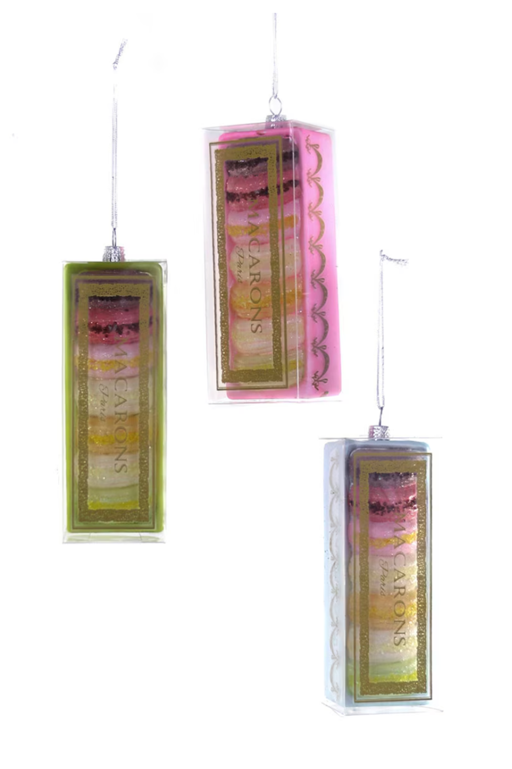 Funky Ornament - French Box of Macarons