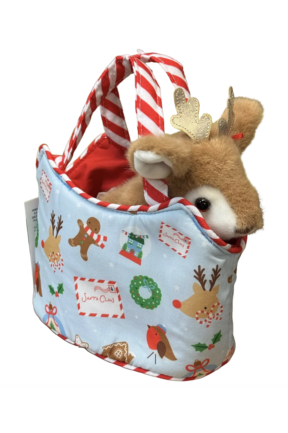 DG Toy - Cozy Christmas SAK with Reindeer