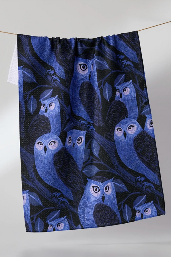 Geometry Kitchen Tea Towel - Moonfeather