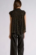 EL Holiday Sleeveless Sparkle Tank - Black & Gold