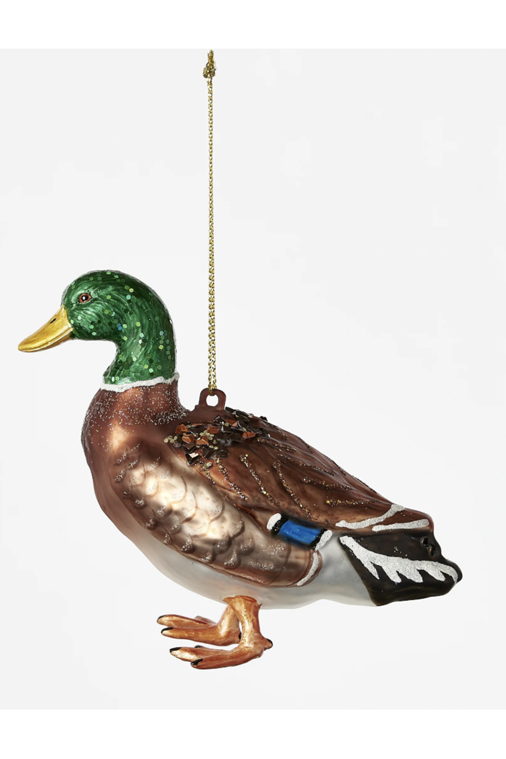 Glass Ornament - Mallard Duck