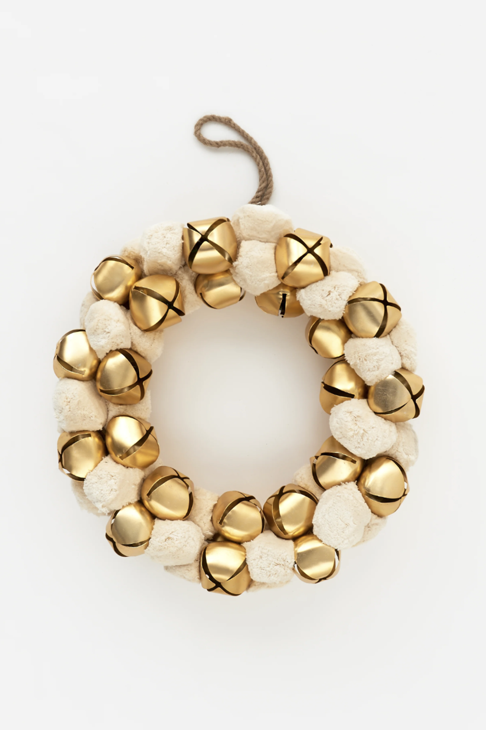 Jingle Bell & Cotton Wreath