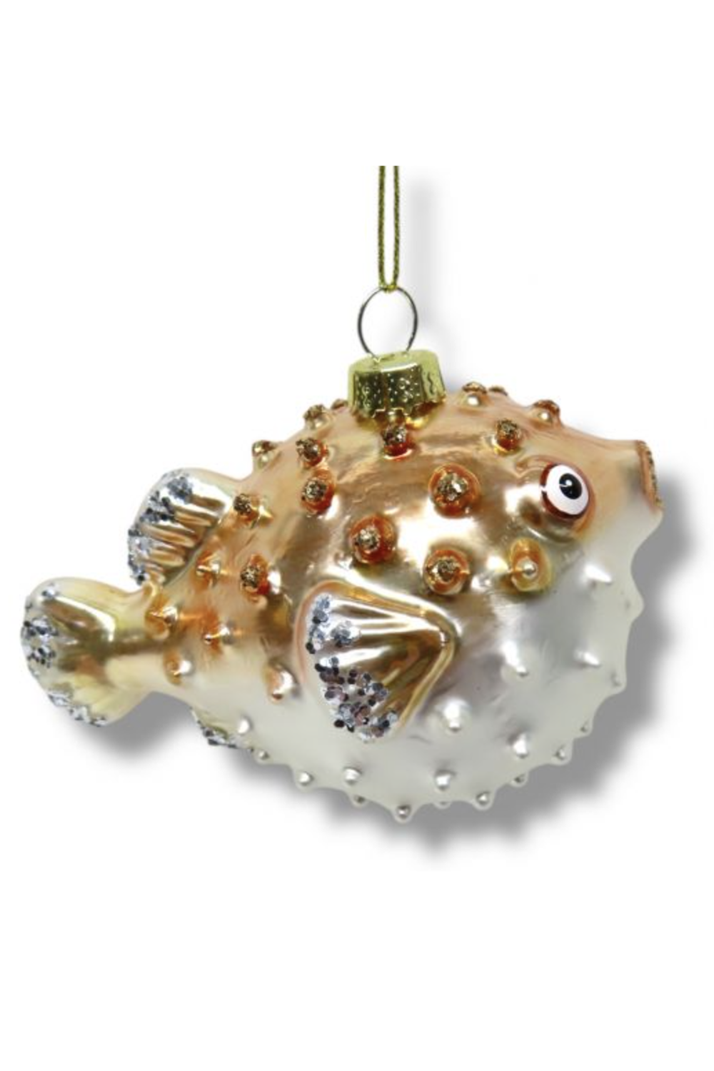 Glass Ornament - Blowfish