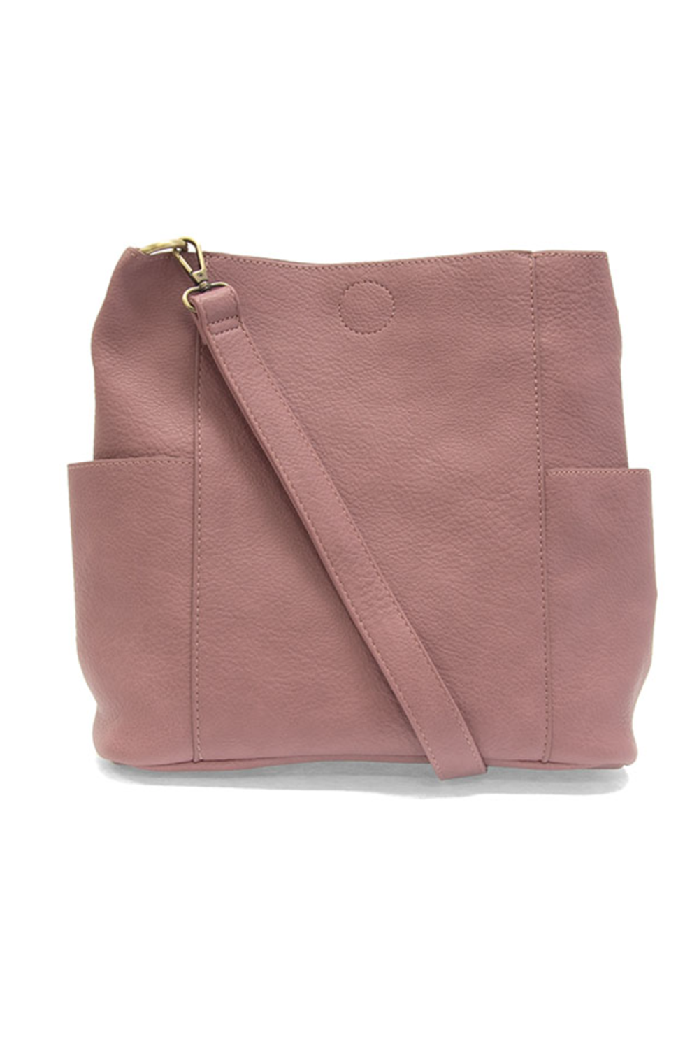 Joy Kayleigh Side Pocket Bucket Bag - Violet