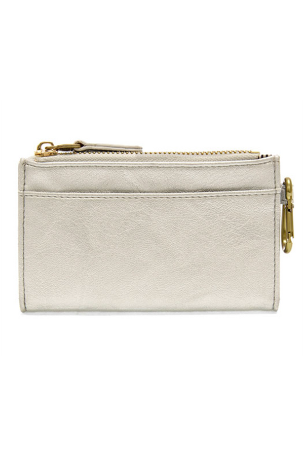 Joy Bobbie Mini Bifold Wallet - Silver