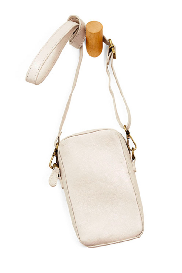 Joy Phoenix Phone Bag - White