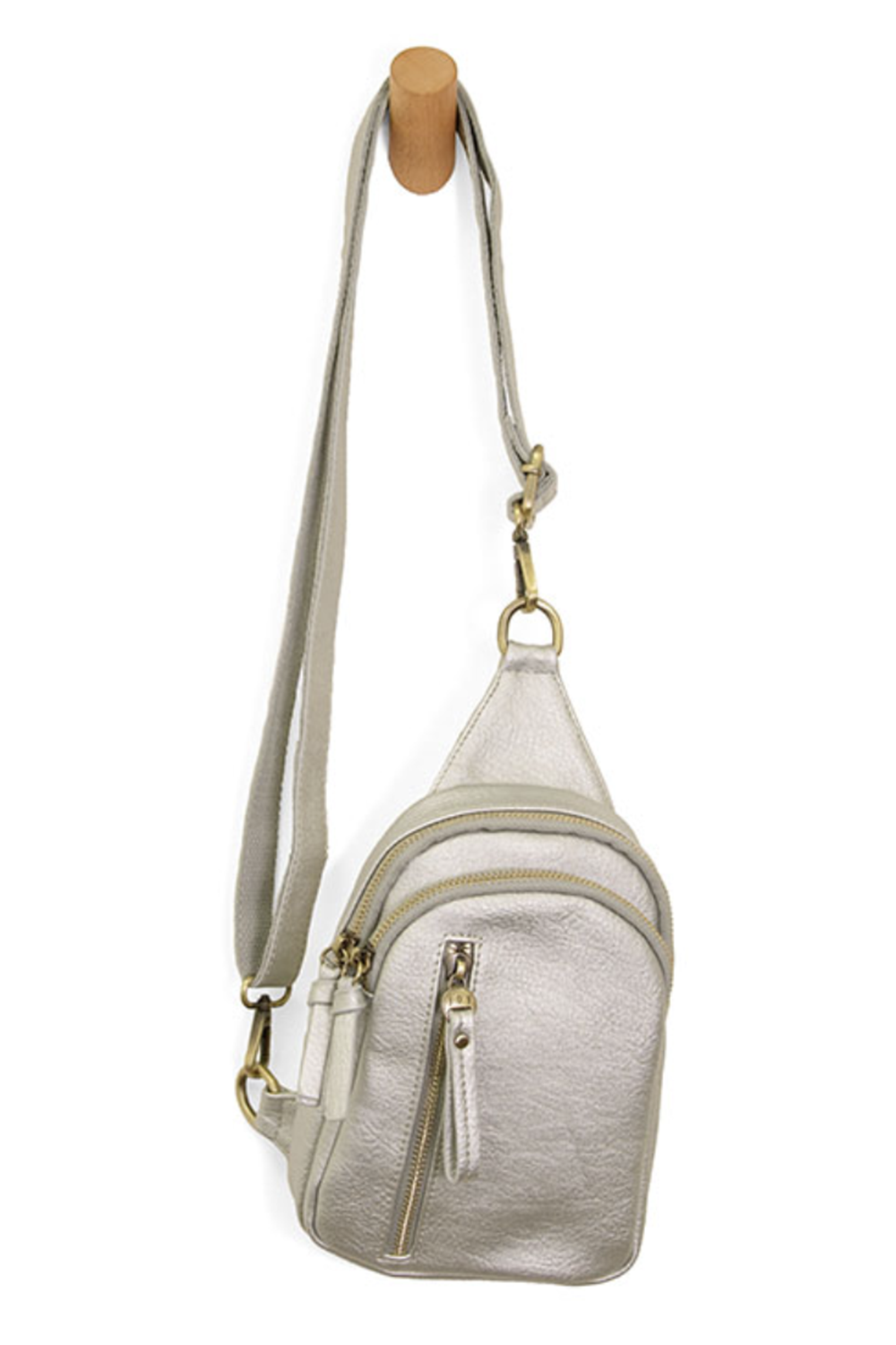 Joy Skyler Sling Bag - Silver