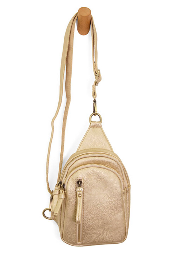 Joy Skyler Sling Bag - Metallic Gold