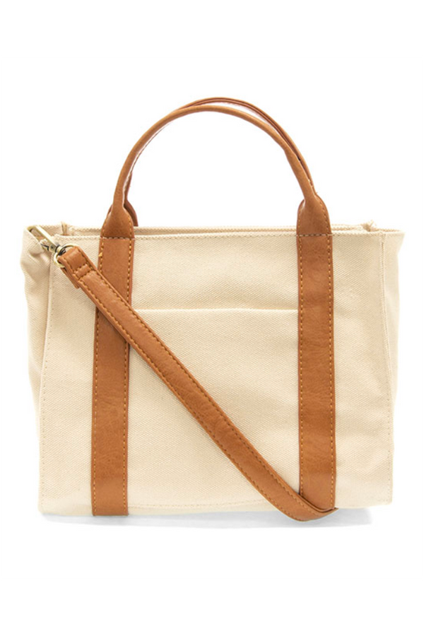 Joy Gwen Medium Canvas Tote - Cream