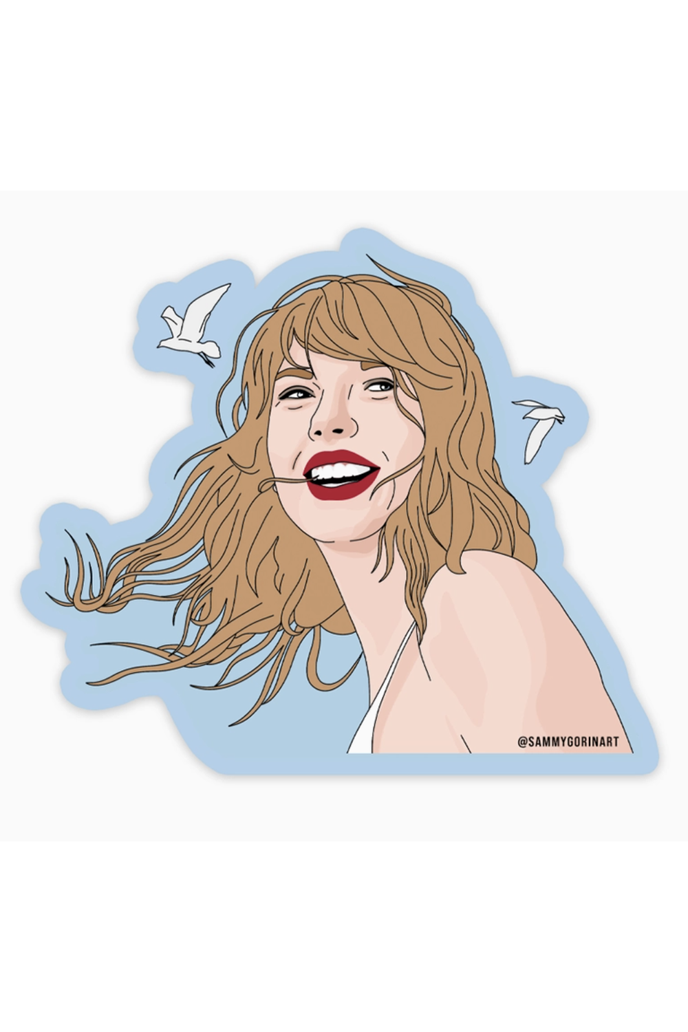 Trendy Sticker - 89TV Taylor Swift