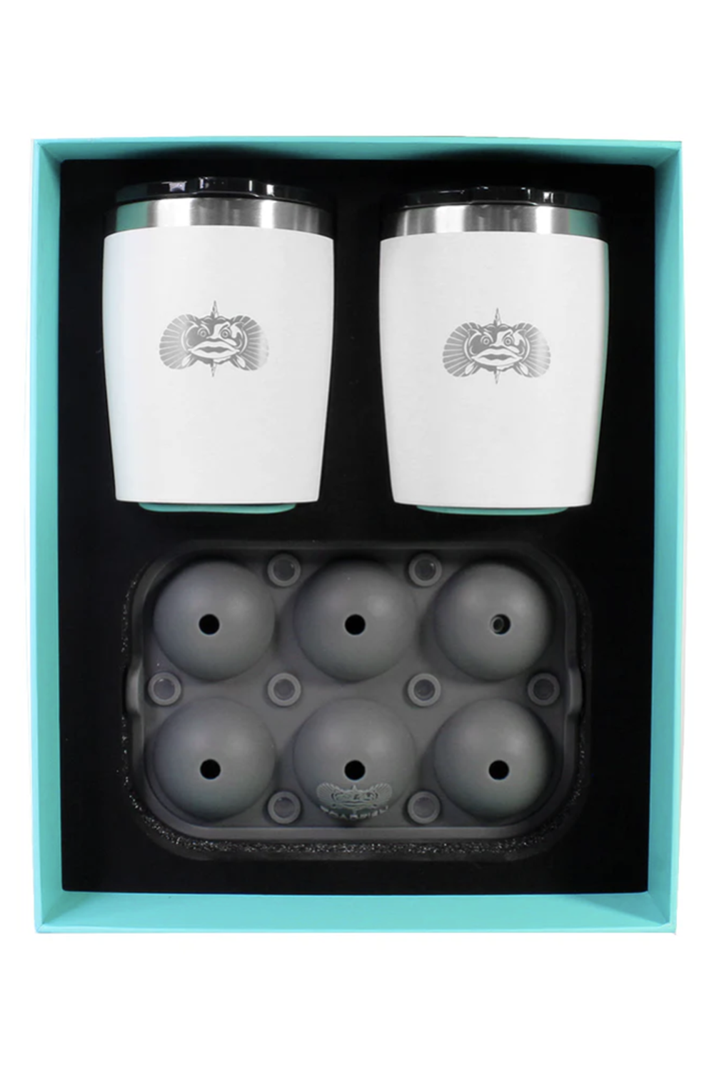 Toadfish Rocks Tumbler Set - White