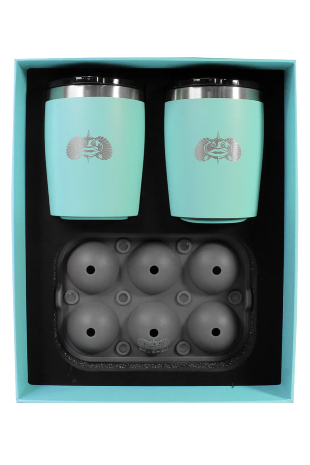 Toadfish Rocks Tumbler Set - Teal