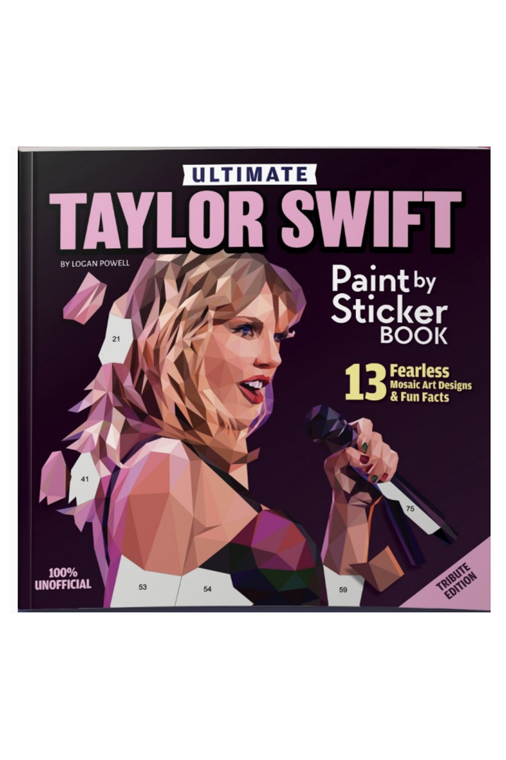 Taylor Swift Activity Sticker Painting Book