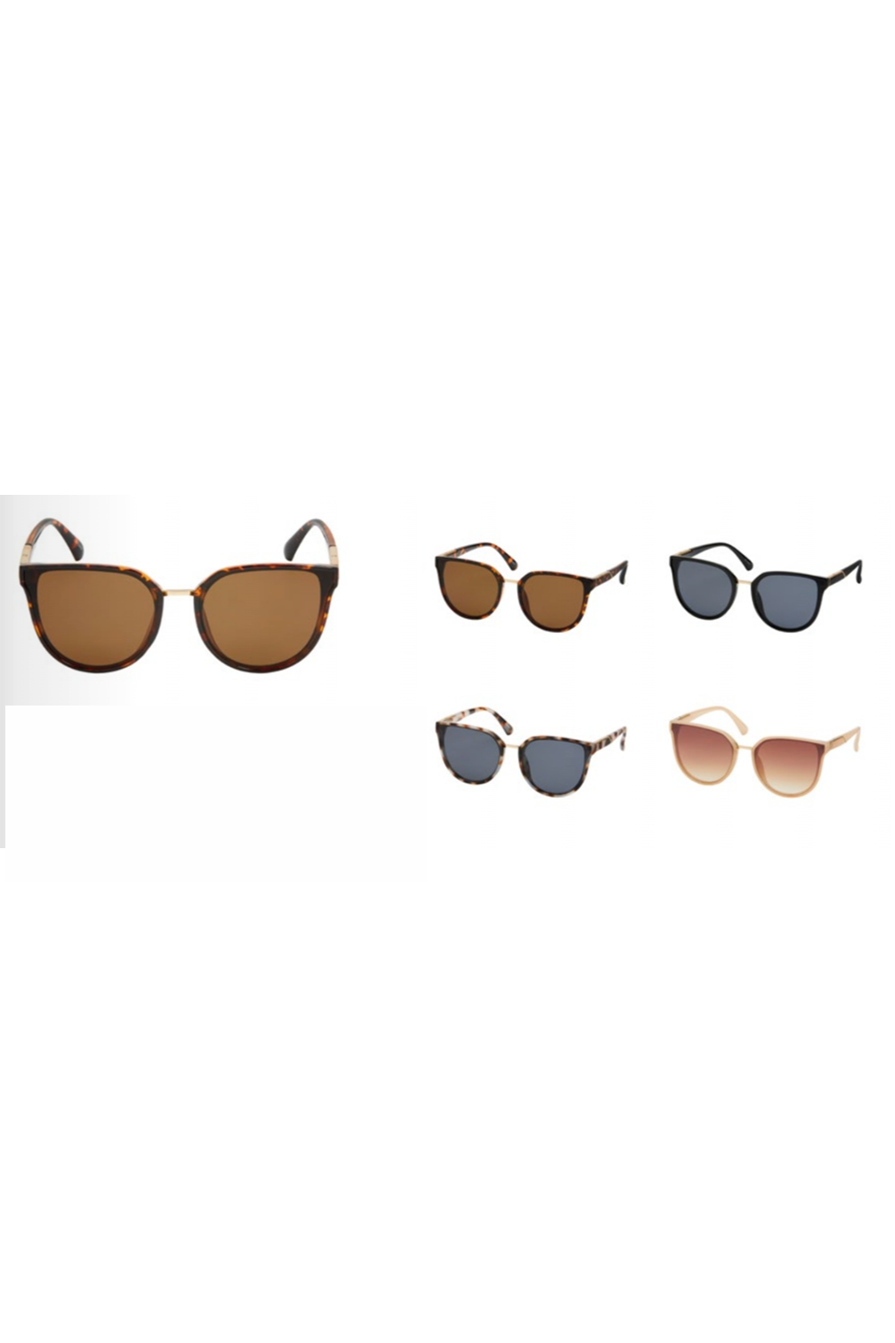 Sunglasses - Cat Eye Inlay