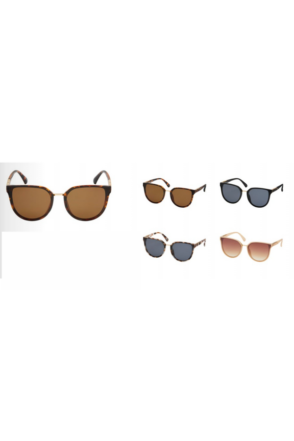 Sunglasses - Cat Eye Inlay