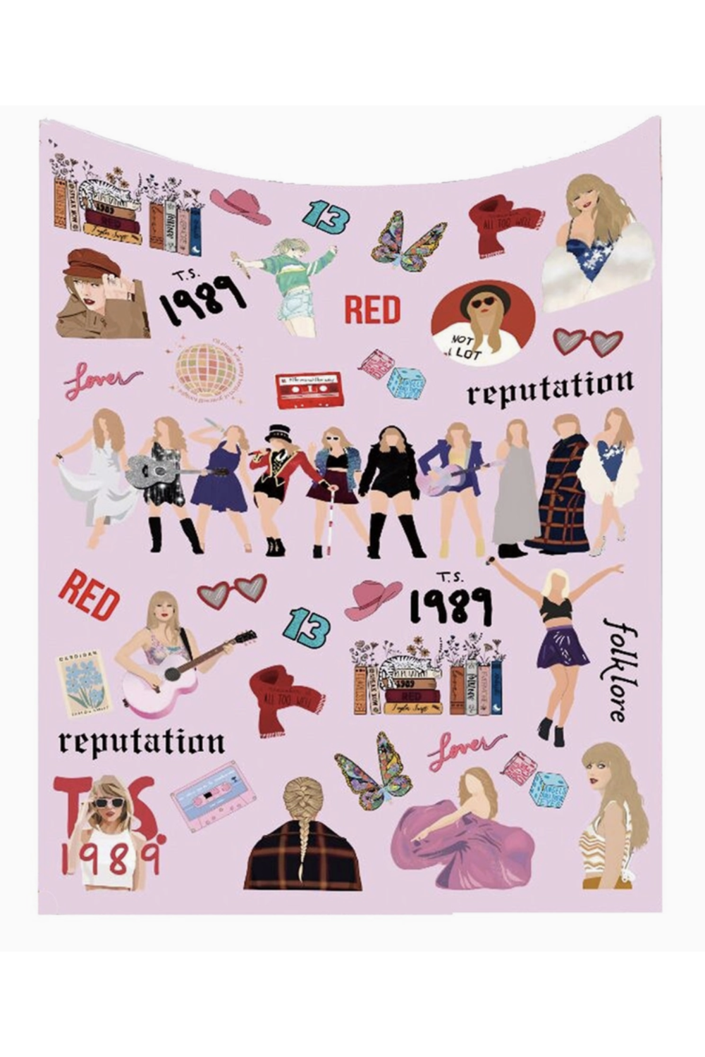 Taylor Swift Throw Blanket