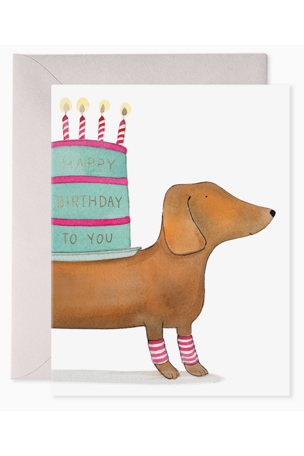 EFRAN Birthday Greeting Card - Slinky Dog