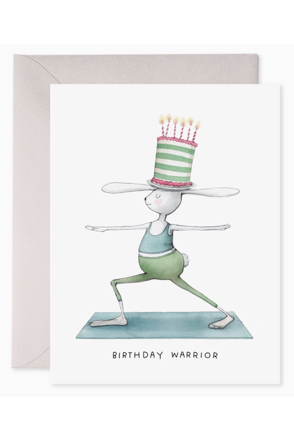 EFRAN Birthday Greeting Card - Warrior