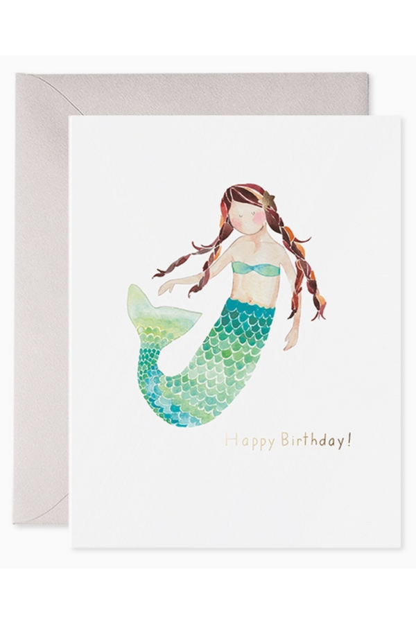 EFRAN Birthday Greeting Card - Mermaid