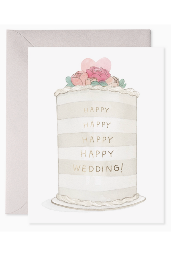 EFRAN Wedding Greeting Card - Frosted