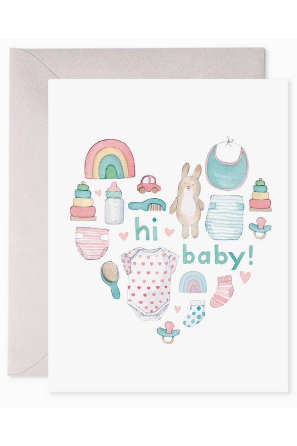 EFRAN Baby Greeting Card - Heart