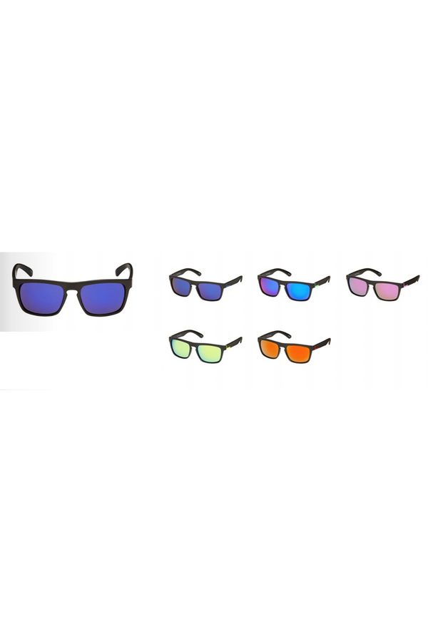 Sunglasses - Wrap Color Lens