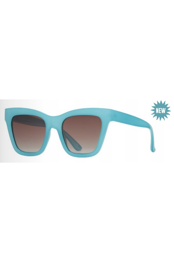 Sunglasses - Adela Milky Teal