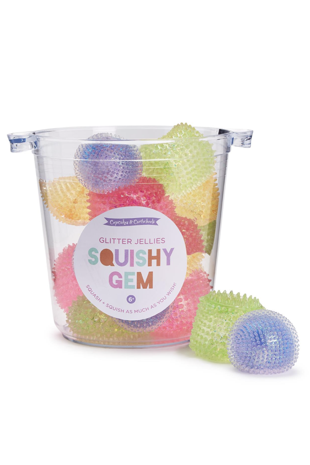 Squishy Glitter Gem Jellie