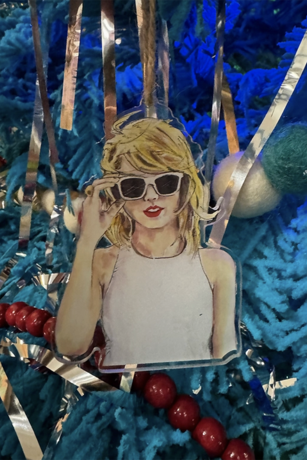 Acrylic Ornament - Taylor Swift in Shades