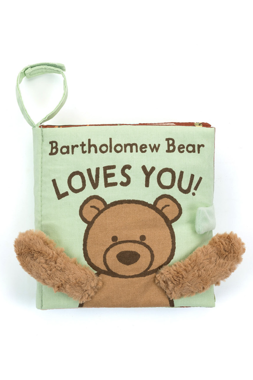 Fabric Book - Bartholomew Bear Loves You