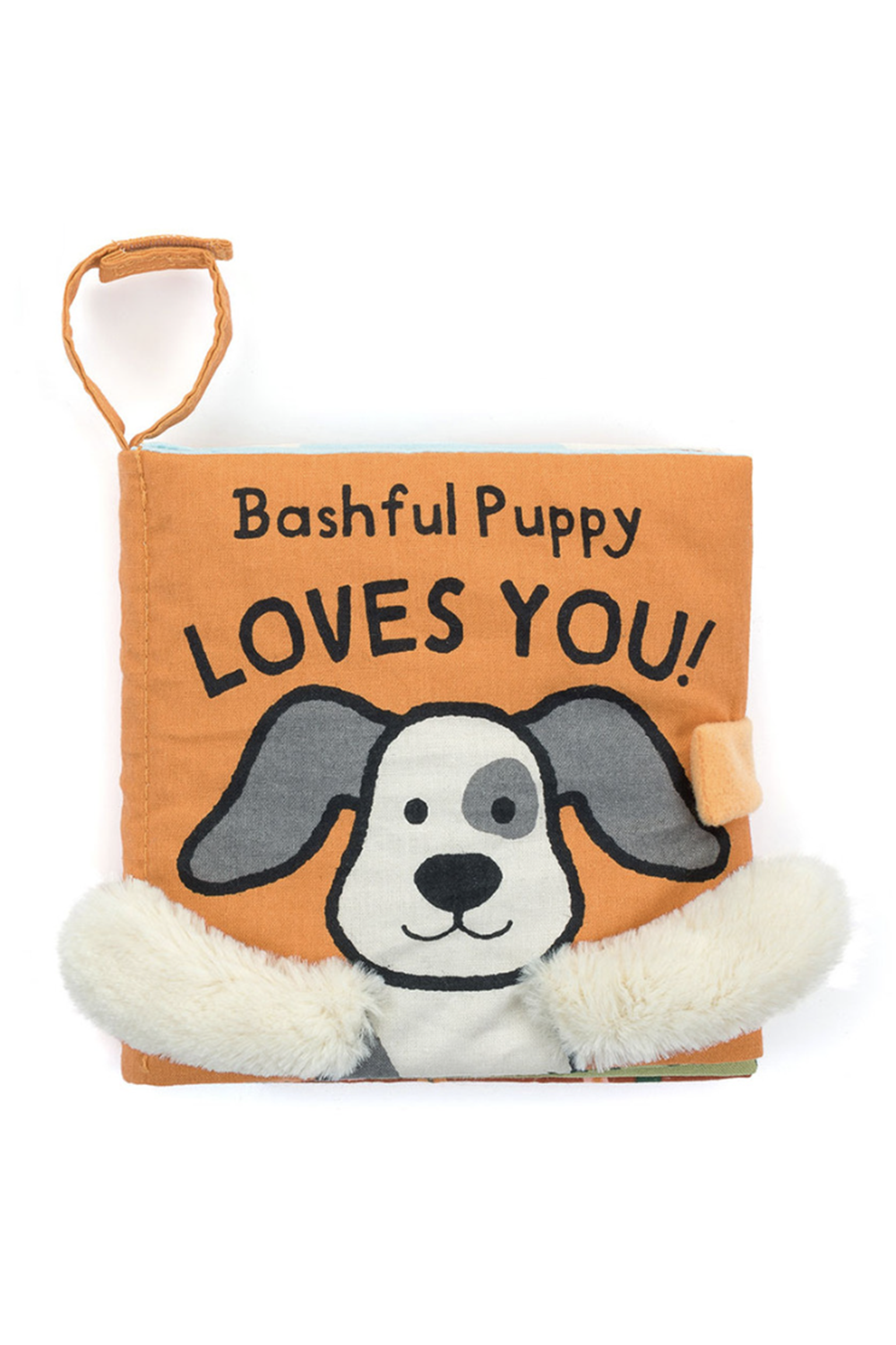 Fabric Book - Bashful Puppy Loves You