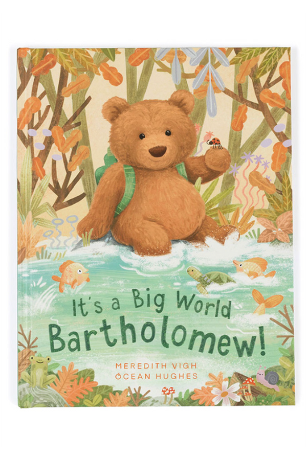 JELLYCAT It's a Big World Bartholomew Book