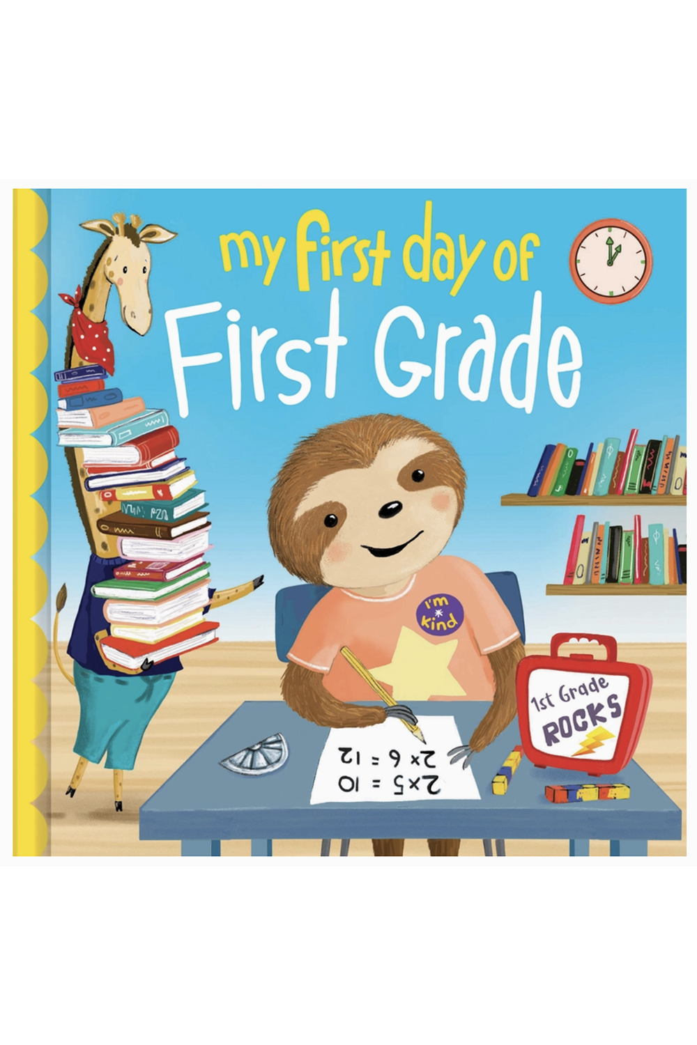 My First Day of First Grade Book