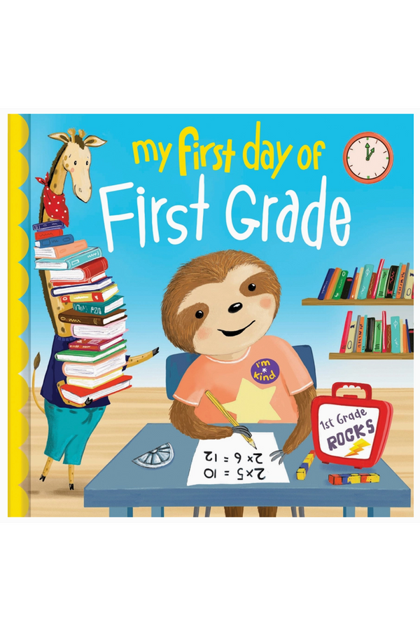 My First Day of First Grade Book