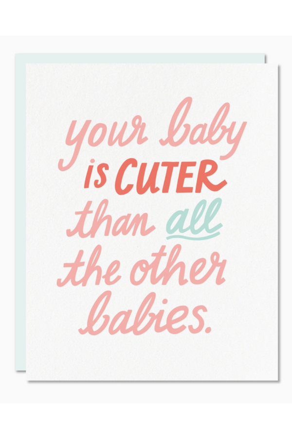 ODP Baby Card - Cuter