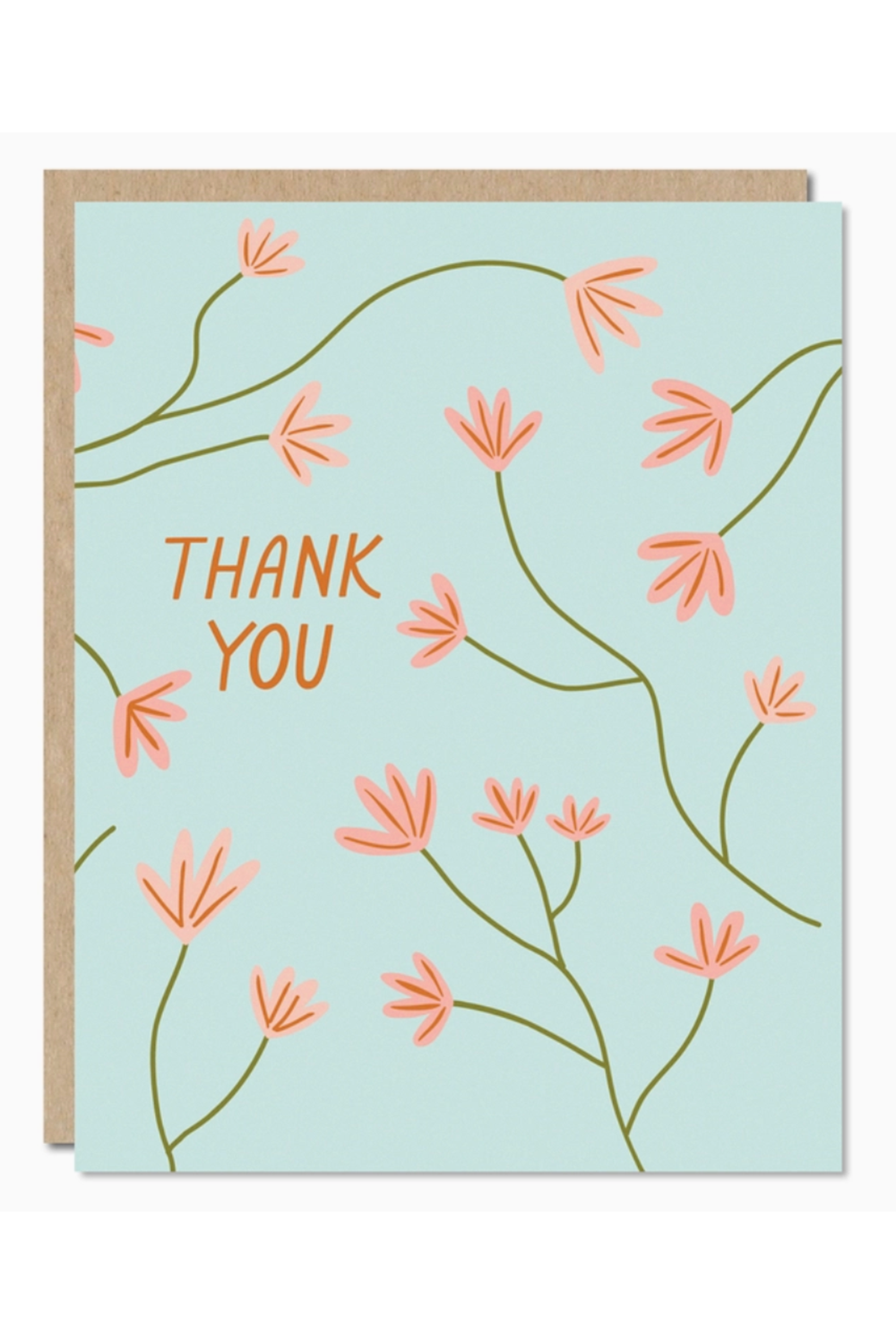 ODP Thank You Card - Floral