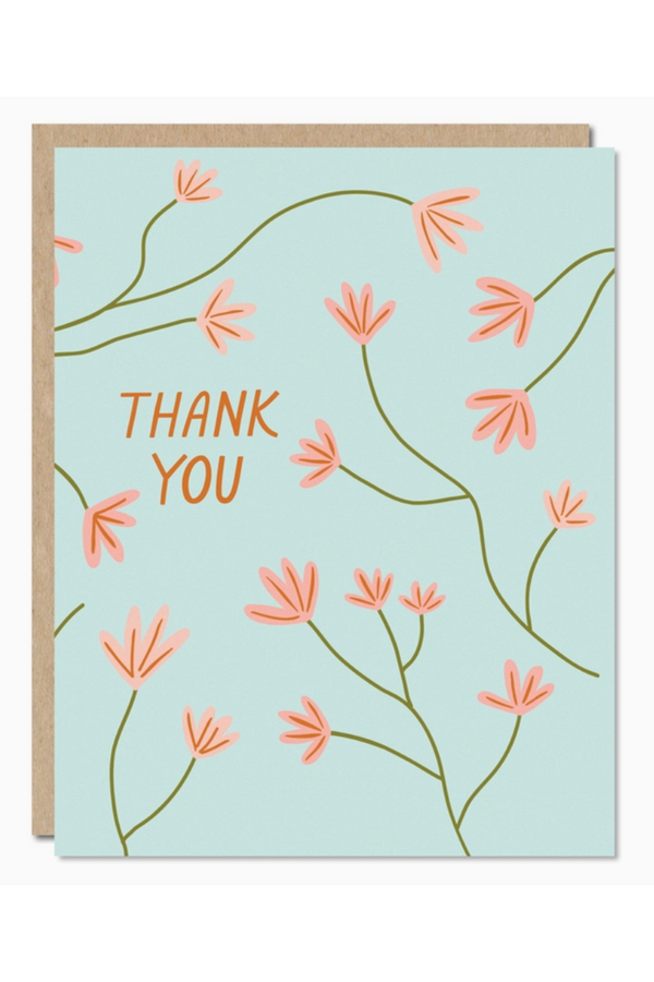 ODP Thank You Card - Floral