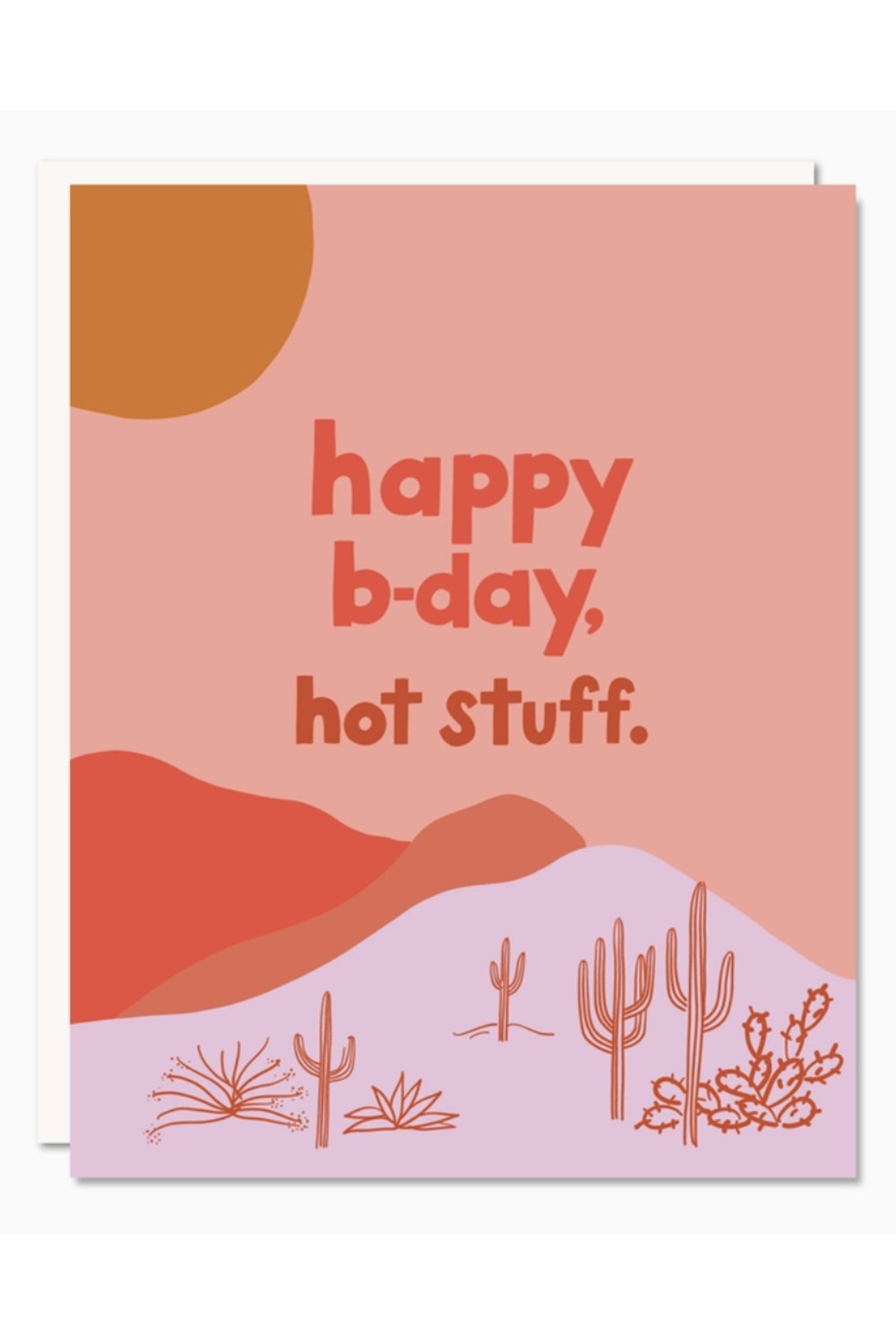 ODP Birthday Card - Hot Stuff