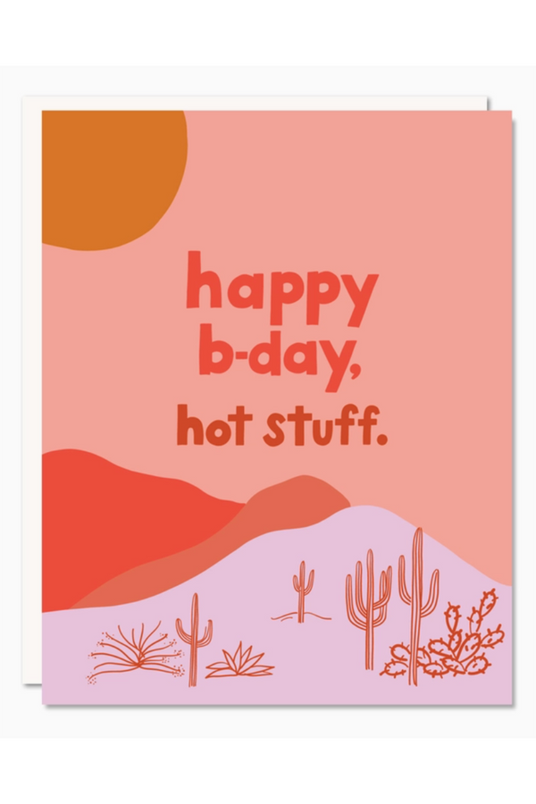 ODP Birthday Card - Hot Stuff