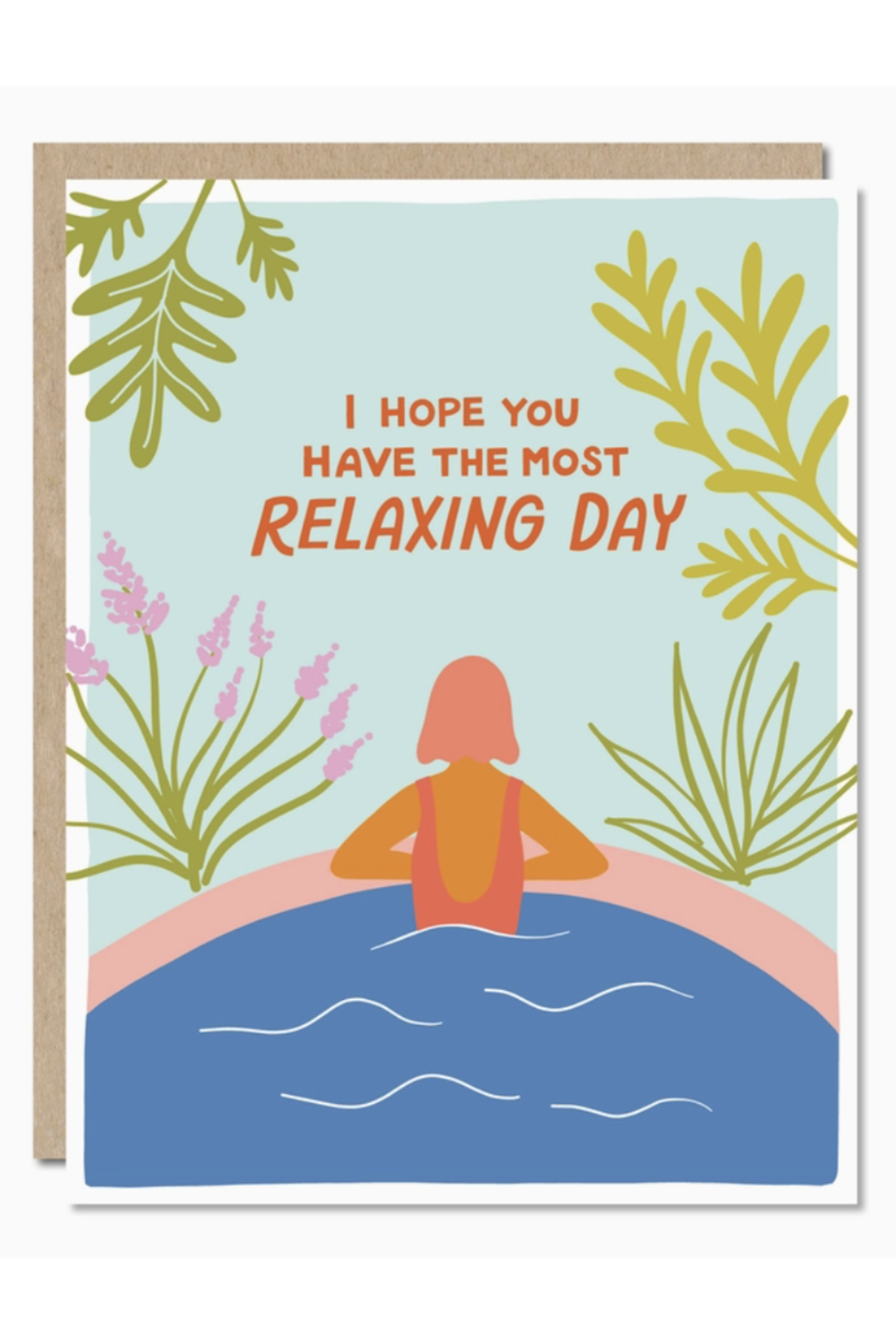 ODP Birthday Card - Relaxing Day