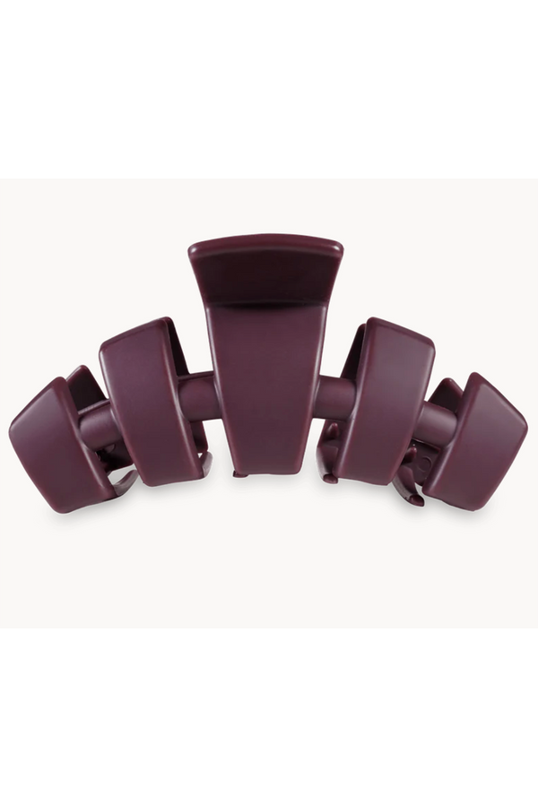 Teleties Classic Hair Clip - Burgundy Bliss