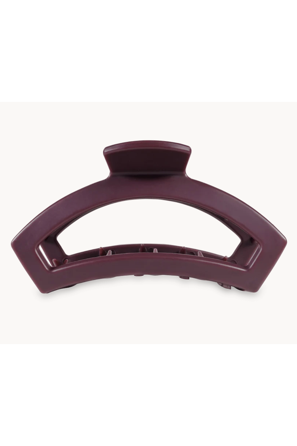 Teleties Open Hair Clip - Burgundy Bliss