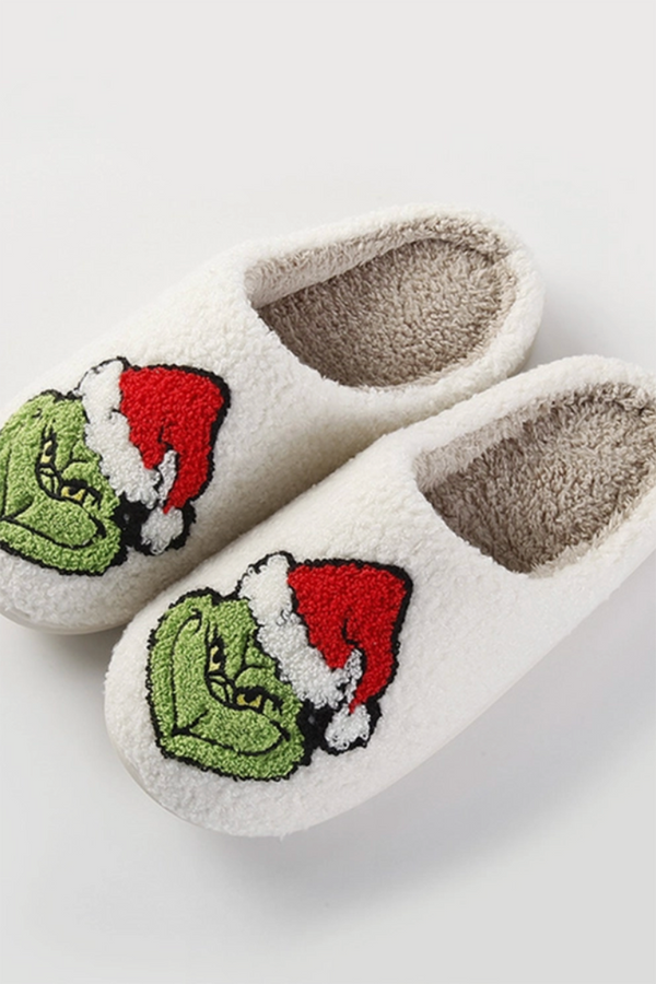 Fleece Slipper - Christmas Gifts Grinch