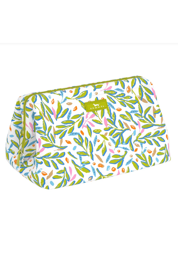 Big Mouth Cosmetic Bag - "Olive or Twist" F24