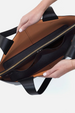 LARGE Vida Tote - Micro Pebbled Hide Black