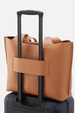 LARGE Vida Tote - Micro Pebbled Hide Biscuit